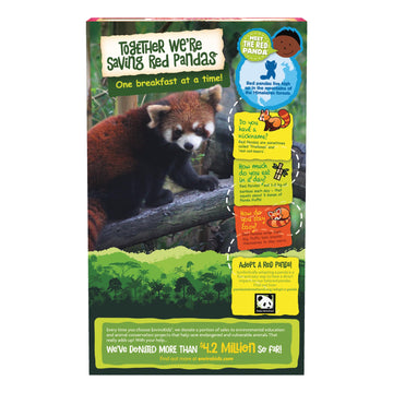 EnviroKidz Red Panda Puffs Organic Peanut Butter & Strawberry Cereal, 10 Ounce (Pack of 1)