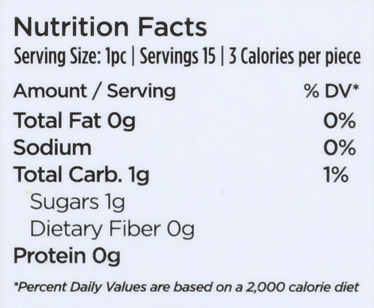 Simplygum Gum Mint Natural 15 Pc