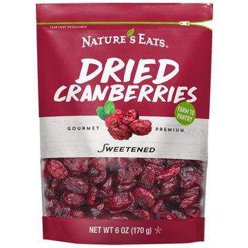 Natures Eats Dried Cranberries 6oz