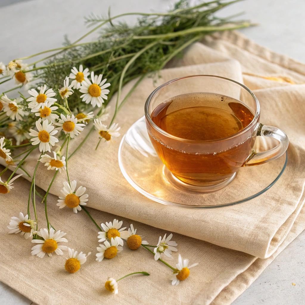 Chamomile Tea 1LB (16Oz) 100% CERTIFIED Organic (USDA seal) Chamomile Flowers Herbal Tea (Matricaria Chamomilla) in 1 lb Bulk Kraft BPA free Resealable Bags from U.S. Wellness