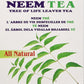 Dr Robert Neem Leaves Tea - 2-Pack (40 Bags), 20 Count, Herbal Wellness, Natural Detox, Immune Support, Caffeine-Free