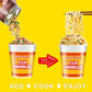 Yimi Ramen Toppings, Dried Beef Flavor, 7 Different Toppings - Dehydrated Vegetables | Freeze Dried Shiitake Mushrooms | Cabbage | Spring Onion, Ramen Toppers Add Flavor To Instant Noodles, Ideal For Gift
