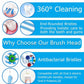 Replacement Brush Heads Fit For Braun Oral B, Compatible With Oral-B Pro 1000/2000/3000/5000/6000 Smart And Genius Electric Toot