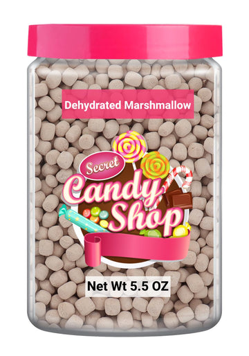 Candy Shop Premium Mini Dehydrated Marshmallows Bits (Chocolate) (5.5Oz)