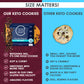 ChipMonk Keto Cookies - Chocolate Chip Pecan (6 Pack) Low Carb Keto Snacks - Gluten-Free, High Fat, Low Sugar, Ketogenic Sweet S