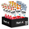 That'S It. Variety Pack 100% Natural Real Fruit Bar, Best High Fiber Vegan, Gluten Free Healthy Snack, Paleo For Children & Adul