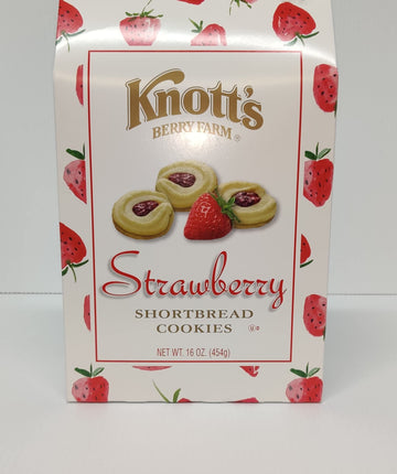 Knott'S Berry Farm Shortbread Cookies (Strawberry, 16 Oz)
