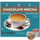 Double Donut Coffee Chocolate Mocha Coffee Pods, Medium Roast, 20 Count, Compatible with Keurig K Cups