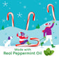 Brach'S Bob'S Mini Peppermint Candy Canes, 35Ct - Individually Wrapped Holiday Classic, Perfect For Baking, Decorating, And Shar