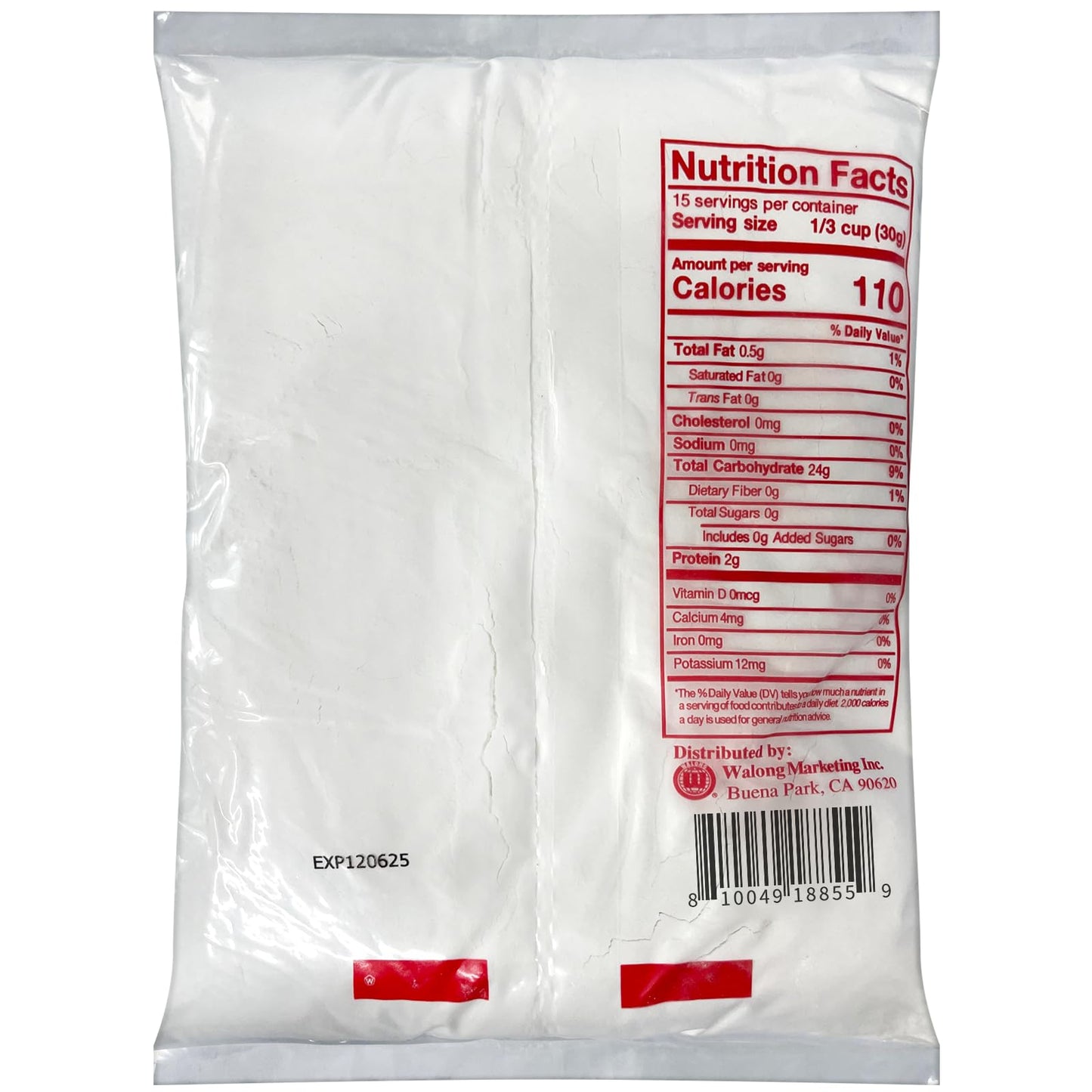 52USA Thai Rice Flour, All Natural White Rice Flour, 1 Pound (16 Ounce), Ideal for Baking and Cooking, Product of Thailand