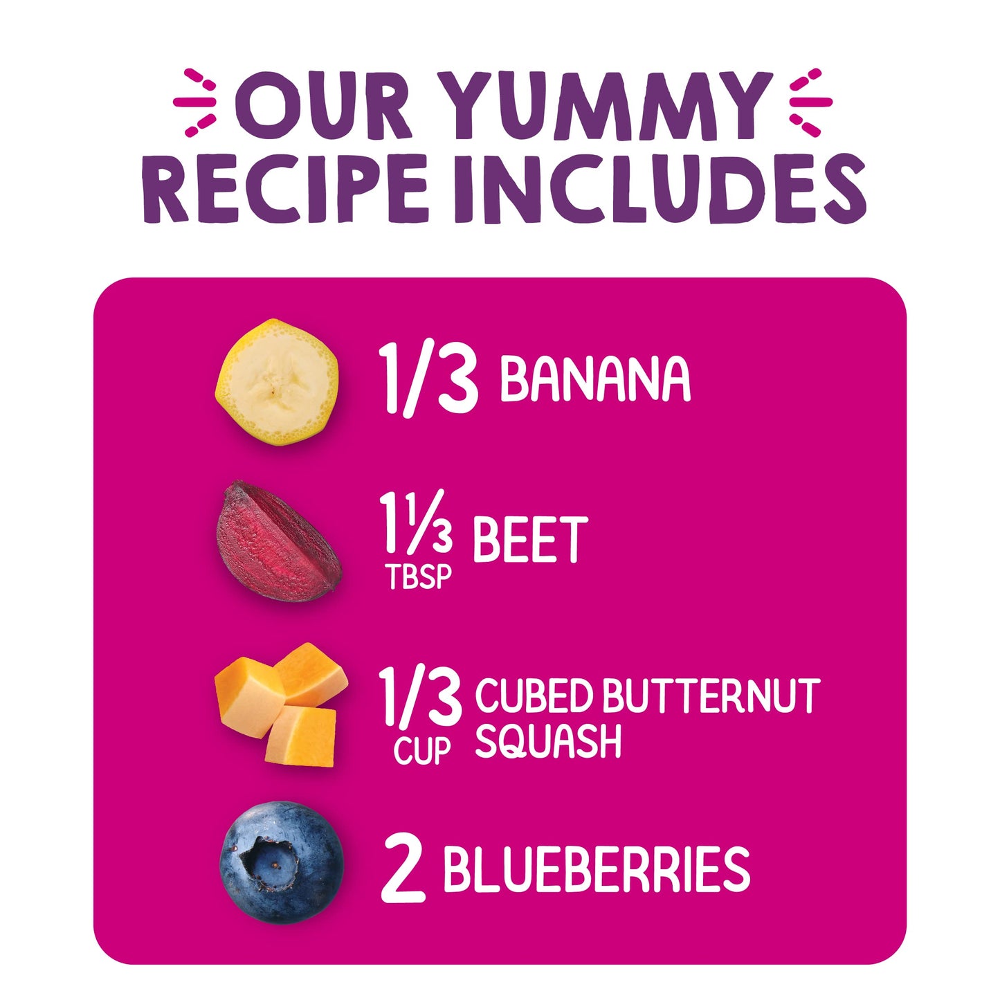 Happy Tot Organics Stage 4 Baby Food Pouches, Gluten Free, Vegan Snack, Love My Veggies, Fruit & Veggie Puree, Banana, Beet, Squ