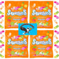 PITCHING PIGEON Squashies Mixed Fruit Chewy Marshmallow Gummy Candy, 20oz (~140 Pieces)