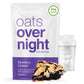 Oats Overnight Blueberry Cobbler Breakfast Shake - Vegan, 20g Protein, Gluten Free, 2.5 oz (Pack of 8 + BlenderBottle)