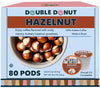 Double Donut Hazelnut Coffee Pods, Compatible with Keurig, 80 Count, Single Serve