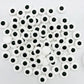 GEORLD Halloween Big Candy Edible Eyeballs Cake Toppers 3.4oz - Big Eyeball Decorations for Cupcakes, Cookies, and Party Supplies