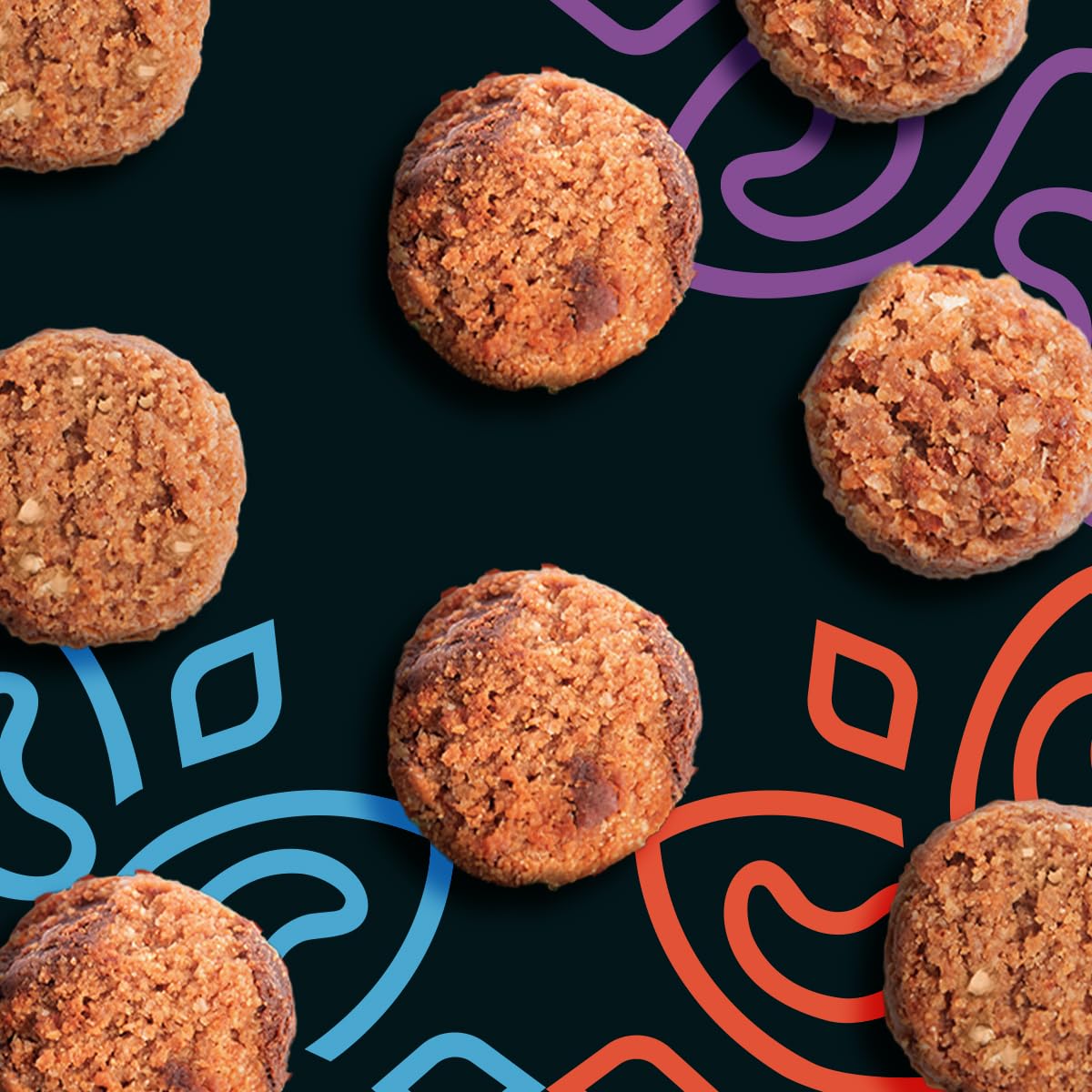Karma Nuts Cashew Cookie Bites Variety Pack (3 Oz, Pack Of 6) - Gluten-Free Cookies, Non-Gmo Flavored Cashews Cookie, Soft & Che