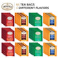 Twinings Black Tea Variety Pack With Earl Grey Tea, English Breakfast Tea, Irish Breakfast Tea, And Lady Grey Tea Bags, Individually Wrapped, 20 Count Ea (Pack Of 3)