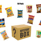 Filipino Snacks Box Variety Pack Assortment Of 10 Authentic Food Products Like Boy Bawang, Lucky Me, Jacknjill, Skyflakes And Mo
