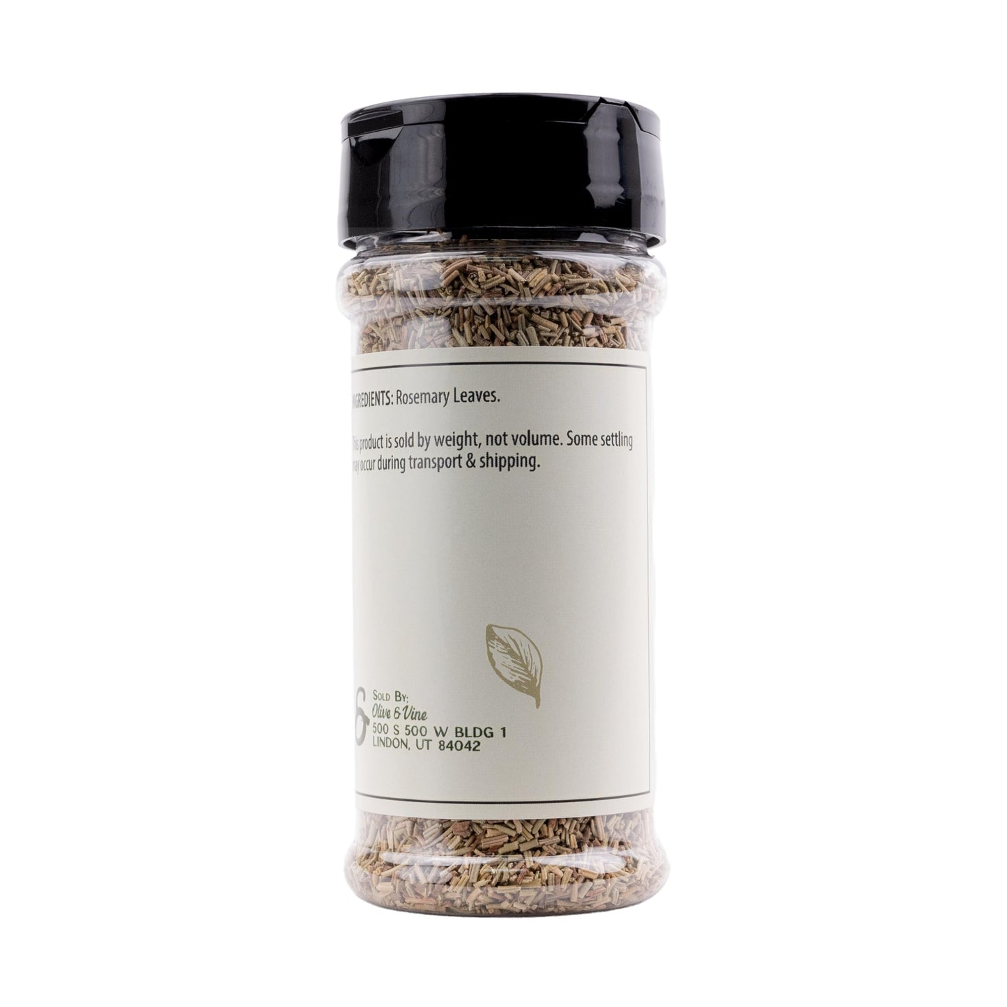 Olive & Vine Rosemary Leaves, Earthy & Aromatic, Seasoning For Roasted Meats, Soups, And Breads, Rich Tradition, Authentic Taste