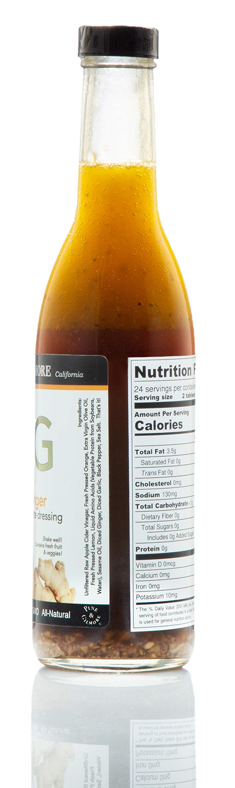 Pine & Gilmore Savory Orange Ginger Sesame Vinaigrette & Marinade, 12oz