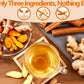 50 enhanced Turmeric  Ginger  Cinnamon Blend Tea Bags  100% Natural & No Additives & Caffeine Free.