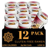 KLDSCP Konjac Noodles Instant Miso Soup Cup - Low Carb Shirataki Angel Hair Pasta, Gluten-Free Shirataki Noodle Asian Ramen with