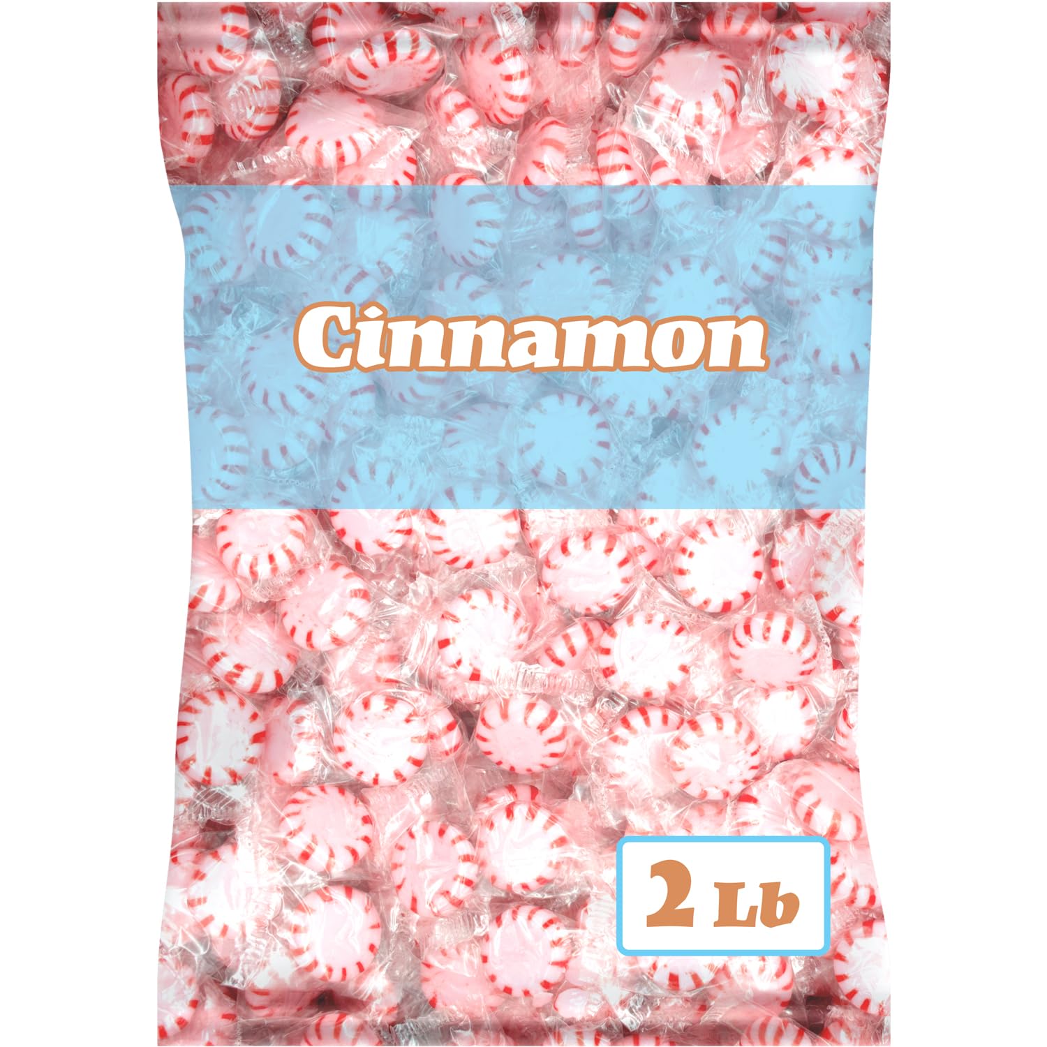 Starlight Candy, Individually Wrapped (Cinnamon, 2 Pound)