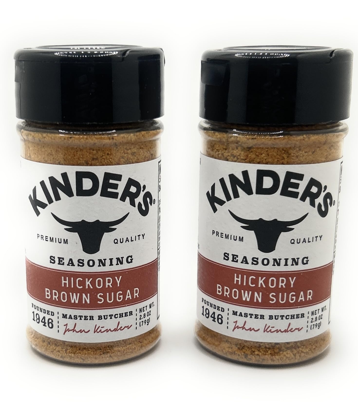 Kinders Seasonings & Rubs - 2 bottles (Hickory Brown Sugar 2.8oz)