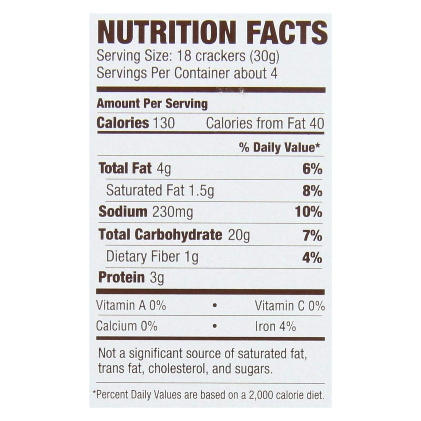 Jovial Crckr,Og2,Einkrn,Sea Sal 4.5 Oz (Pack Of 10)