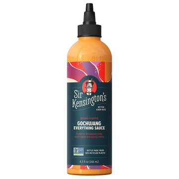 Sir Kensington's Everything Sauce Gochujang Dressing Dip and Drizzle Keto Diet Certified Dairy Free Gluten Free Non- GMO Project