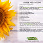 Smude's Brand Cold Pressed Sunflower Oil - 1 Gallon (128 oz.) Glass Bottle | Healthy & Versatile Cooking Oil, High Oleic, Heart