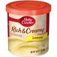Betty Crocker Super Moist Lemon Cake Mix And Betty Crocker Rich & Creamy Lemon Frosting Bundle - 2 Of Each - 4 Items. ''There'S