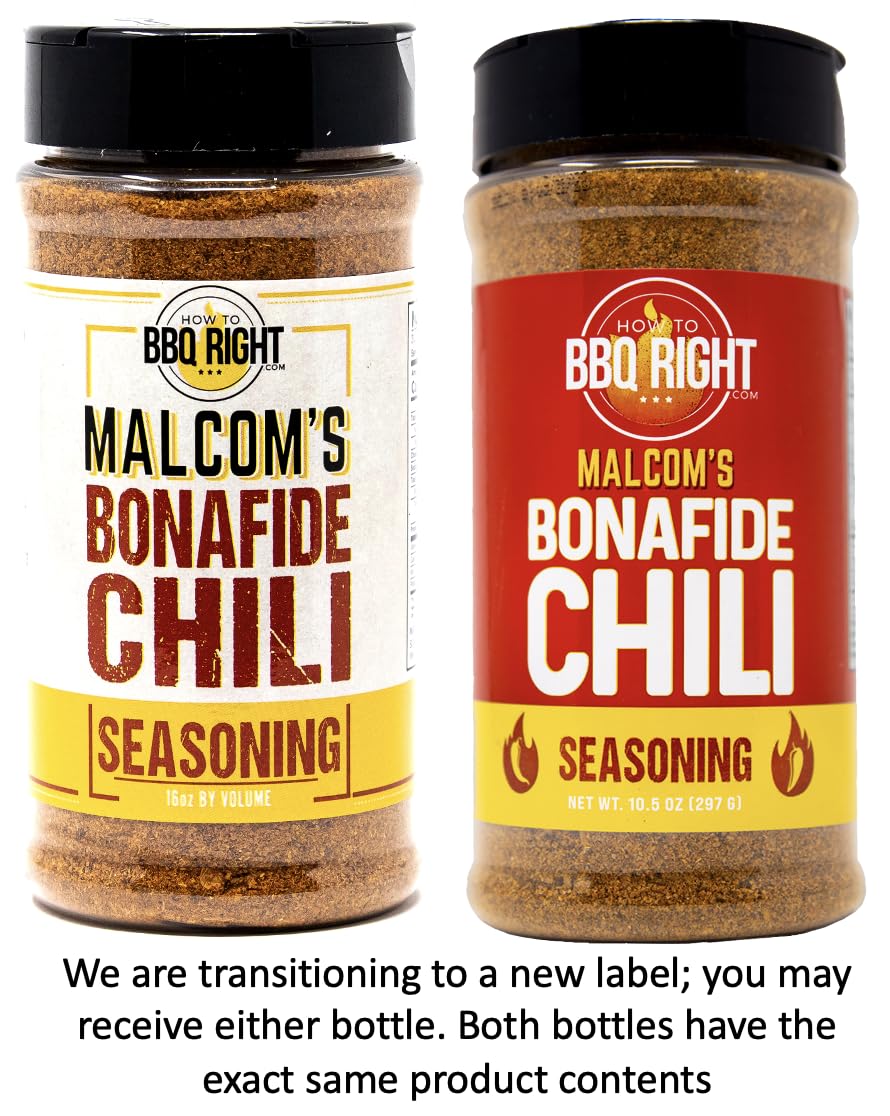 Malcom'S Bonafide Chili Seasoning Mix | Championship Original Seasoning Kit | Perfect Blend Of Gourment Spices For Meat, Vegan,
