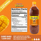 Bundle EL CHILERITO Sauce Chamoy Flavor 1L/ 33.8 Fl. Oz + Sauce Chamoy Mango Flavor - Mexican Foods - For Garnishing Fruits And