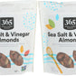 365 By Whole Foods Market, Almond Seasoned Sea Salt & Vinegar, 10 Ounce (Pack of 2)