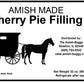 Amish Pie Filling Cherry - Two 32 Oz Jars