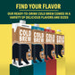 Wandering Bear DECAF Cold Brew Coffee  32 fl oz  6 pack - Smooth  Bold  Unsweetened  Shelf-Stable  and Ready to Drink Iced Coffee  Cold Brewed Coffee  Cold Coffee