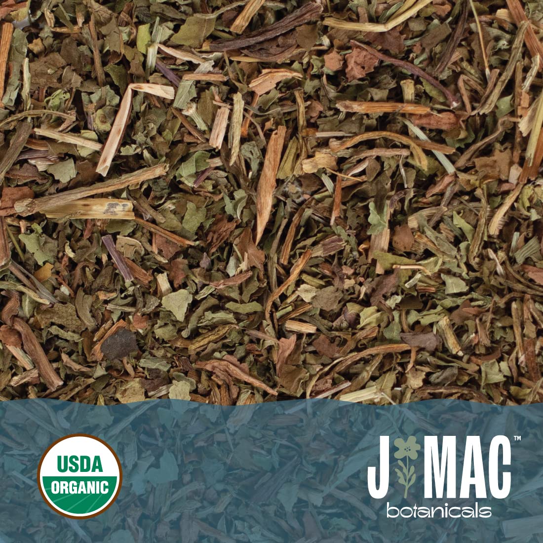 J MAC BOTANICALS Organic Dandelion Leaves Tea, Cut & Sifted, 4 oz Bag, USDA Certified Organic