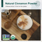 Soeos Organic Ground Cinnamon Powder, Non-GMO, Kosher Certified, 15 oz (425g), Orange