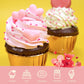 Pink Edible Nonpareils Sprinkles, Food Grade, 800G, Cupcake Decorations & Cake Topper, Donut, Ice Cream, Wedding Party Valentine