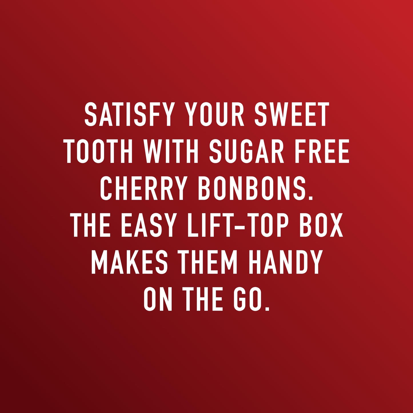 Swiss Imports Sugar Free Bonbons Hard Candy Drops, Cherry, 1.4 Oz/ 40G Box, 9 Pack
