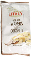 Litaly Bite Size Wafers with Coconut, 14.1 Ounce