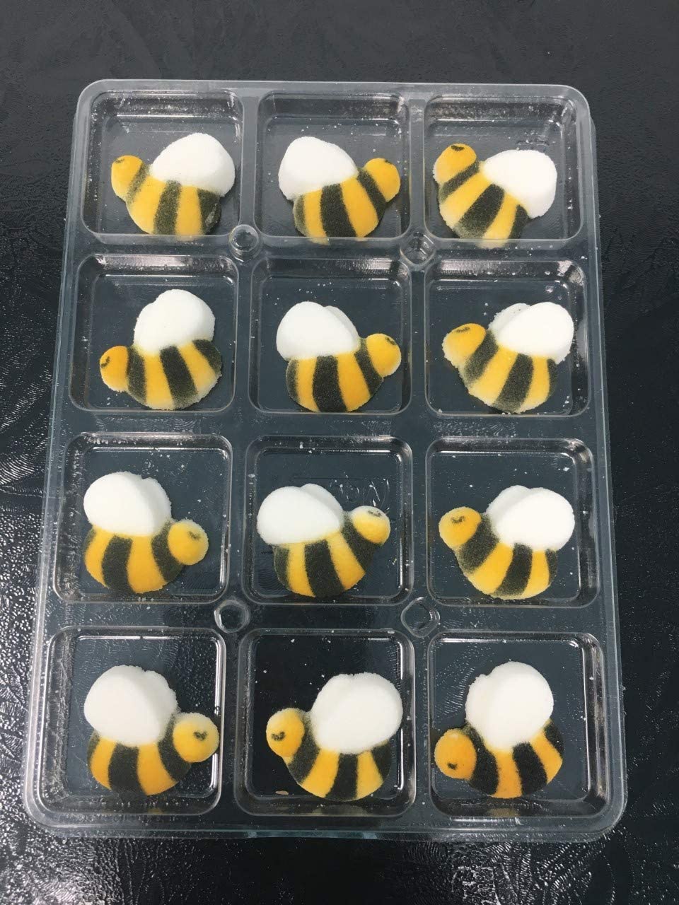 Oasis Supply, Edible Bumble Bees Sugar Decorations (12 Pc)