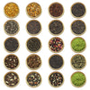 Vahdam World Tea Sampler (20 Teas) – Assorted Tea Variety Pack | Black, Green, Chai & Herbal Loose Leaf Teas | Tea Gift Set For Women & Men