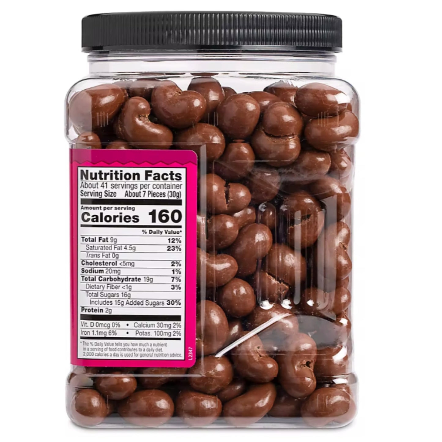 Wellsley Farms Milk Chocolate Covered Cashews – 44 oz | Gluten-Free Snack