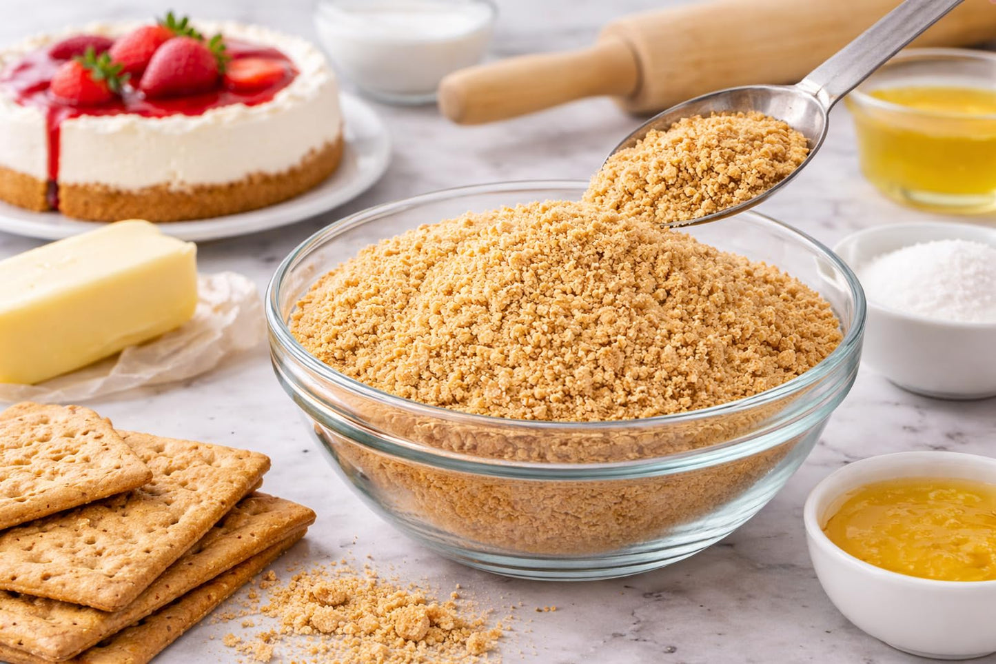 Oasis Supply Graham Cracker Crumbs, Bulk 3 Lb. Bag