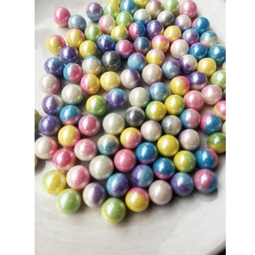 Edible Rainbow Pearl Sugar Sprinkles Candy Baking Edible Cake Decorations Cupcake Toppers Cookie Decorating Celebrations Wedding