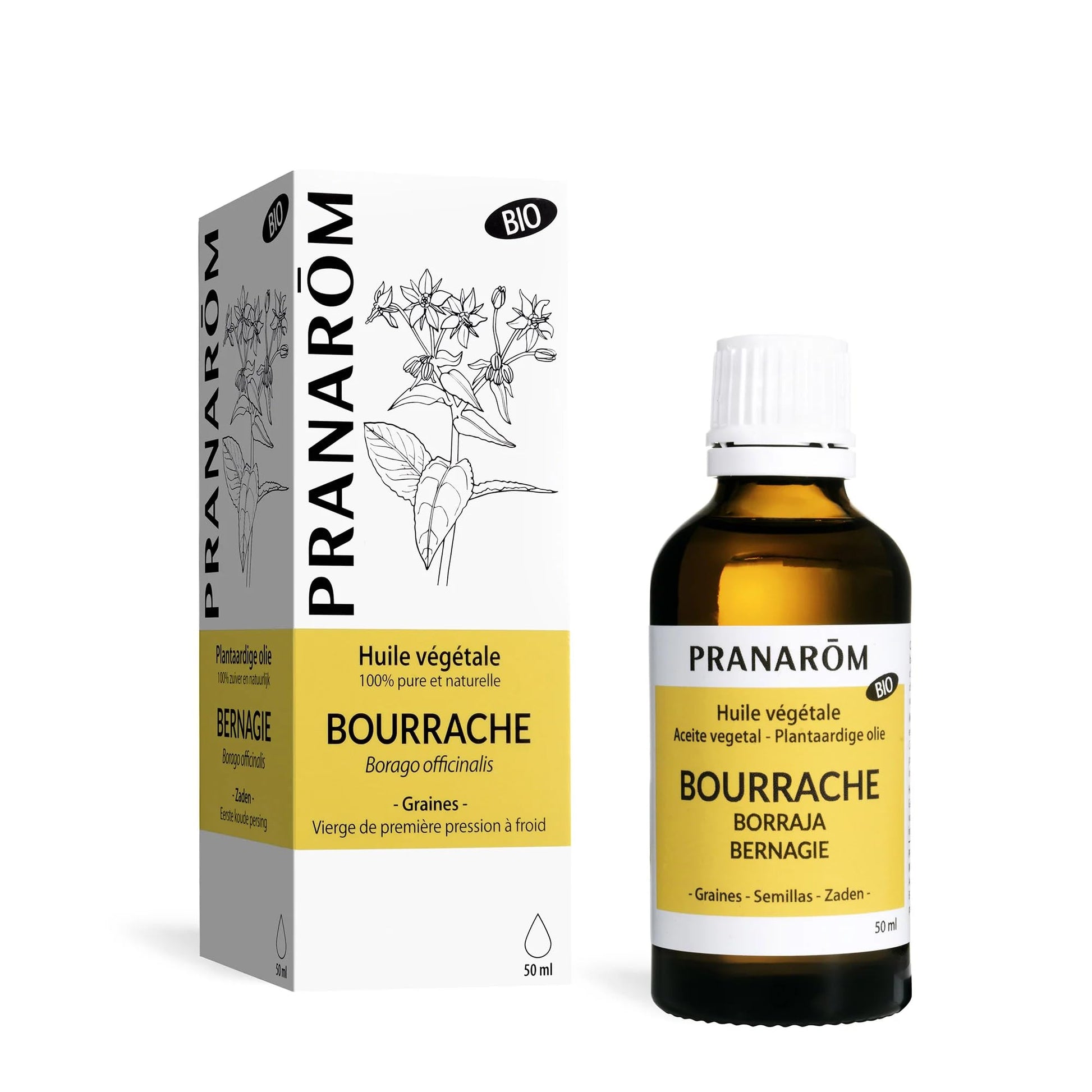 Pranarm Organic Avocado Vegetable Oils 50 ml
