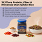 Golden Crown enhanced High Protein Wild Rice  Naturally Aged Gluten + GMO Free Vegan  Tasty and Delicious Low in Calories Grains  Great Source of Fiber and Rich in Magnesium - 24 oz (1.5Lb)
