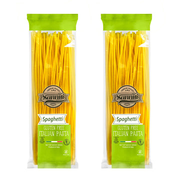 Sanniti Gluten Free Italian Pasta (Pack Of 2) (Spaghetti, 8.8 Oz)